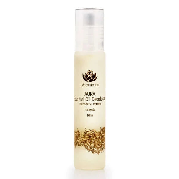 Aura Essential Oil Deodorant - Lavender & Vetiver Body, Deodorant, Shankara Naturals, Tridosha